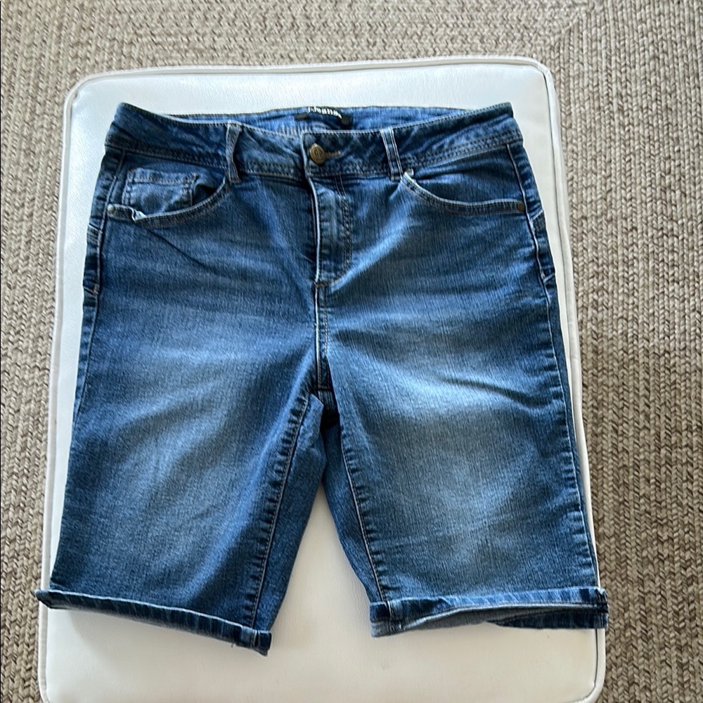 Blue Denim Shorts